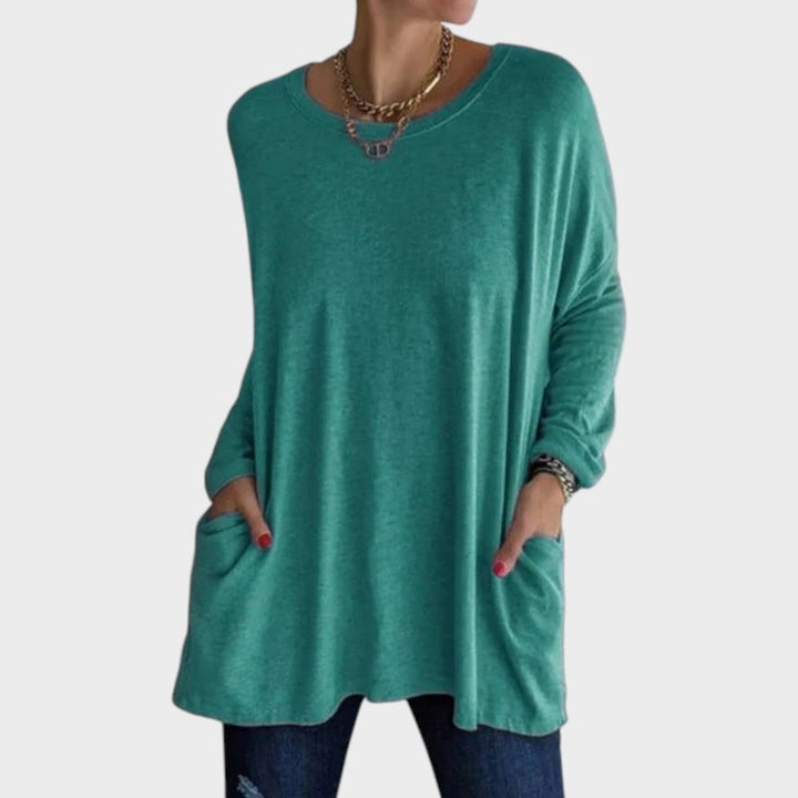 Aelira | Casual Langærmet Top