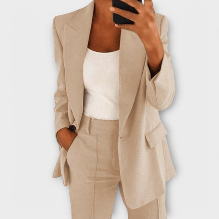 Elegant 2-delt Outfit til Kvinder