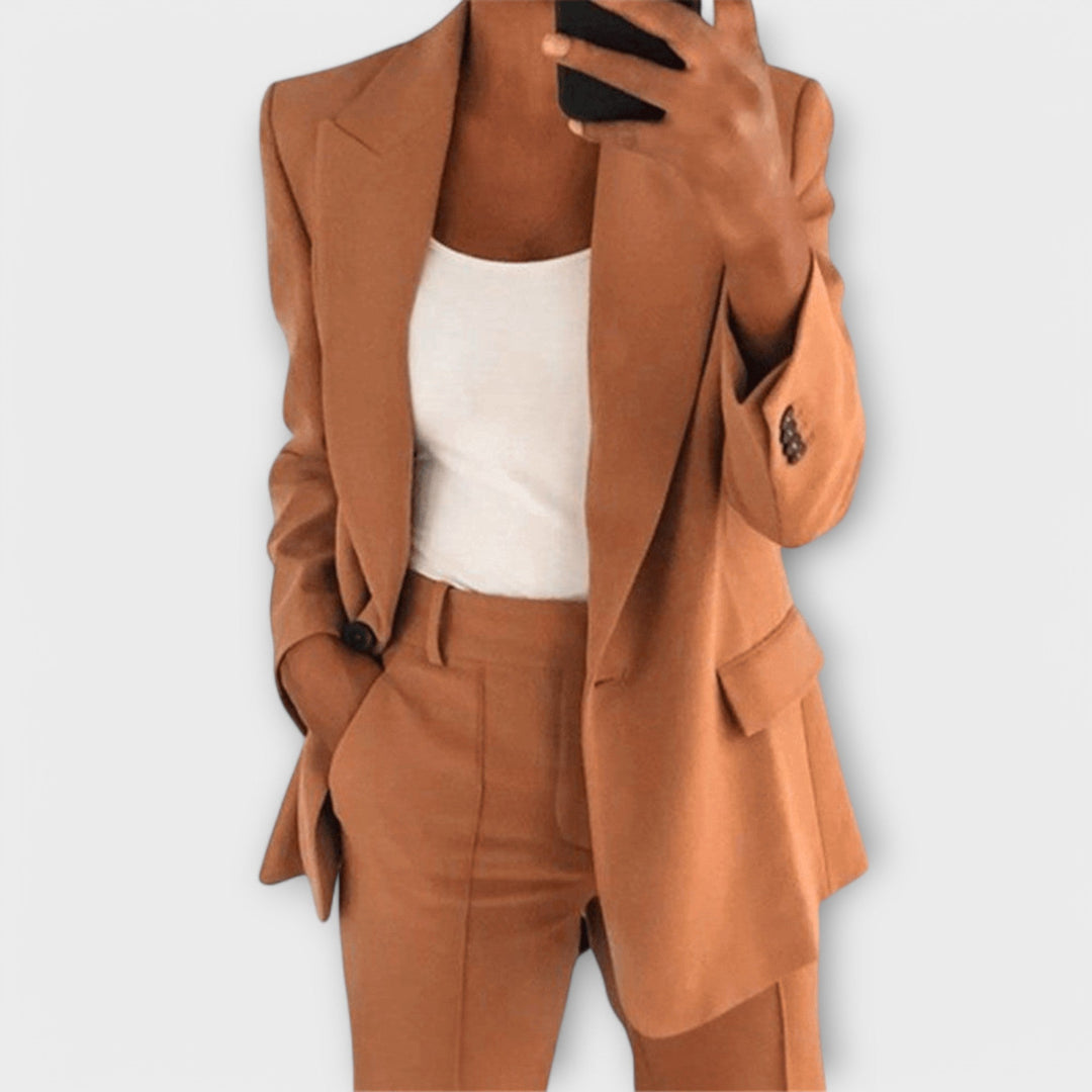 Elegant 2-delt Outfit til Kvinder