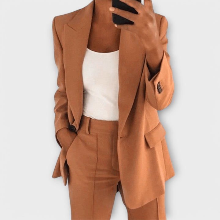 Elegant 2-delt Outfit til Kvinder