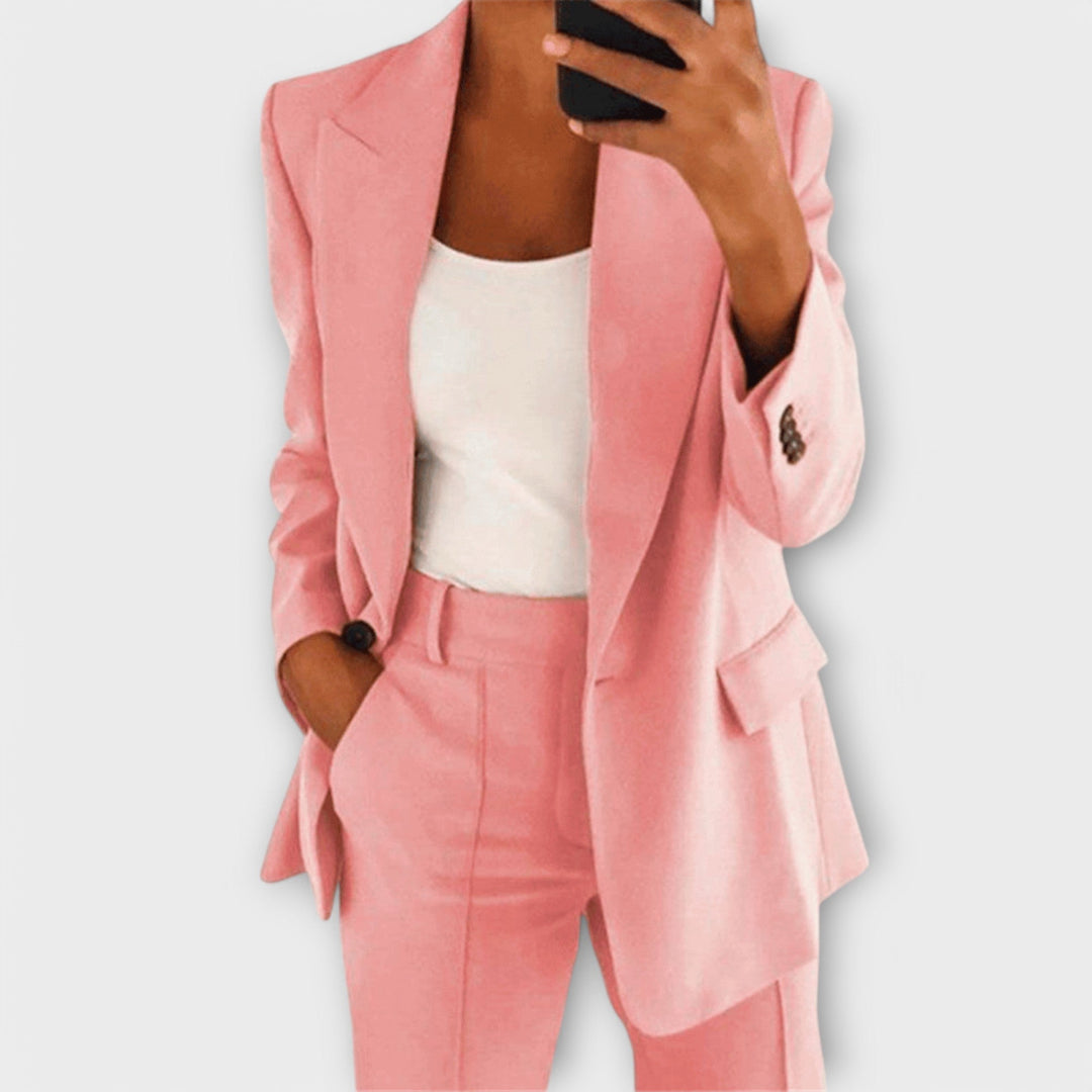 Elegant 2-delt Outfit til Kvinder