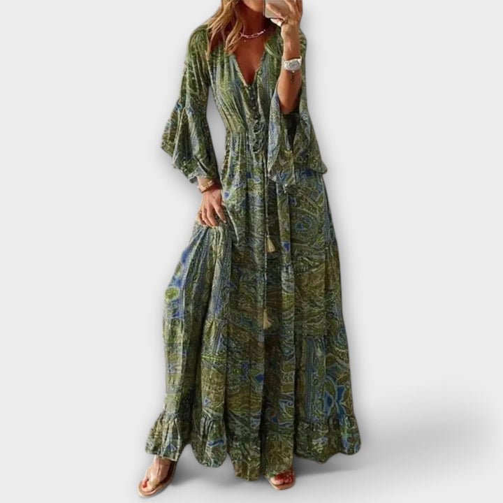 Sariah - Komfortabel Maxi Kjole