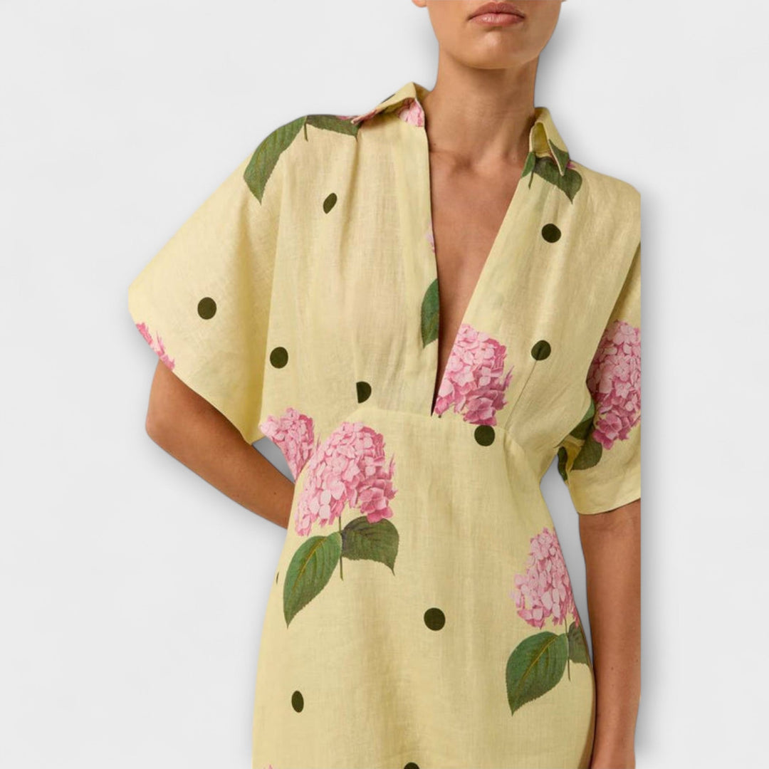 Kayla - Lang, Flydende Kjole