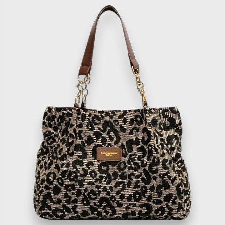Nora | Leopard Charm Taske