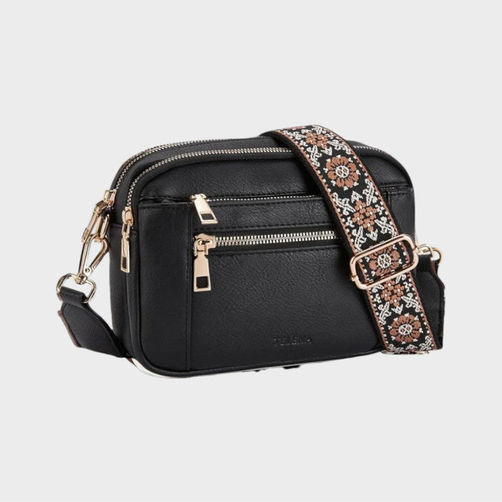 Selina | Skuldertaske lavet af raffineret læder