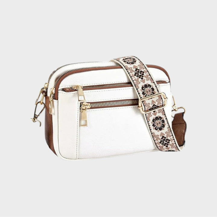 Selina | Skuldertaske lavet af raffineret læder