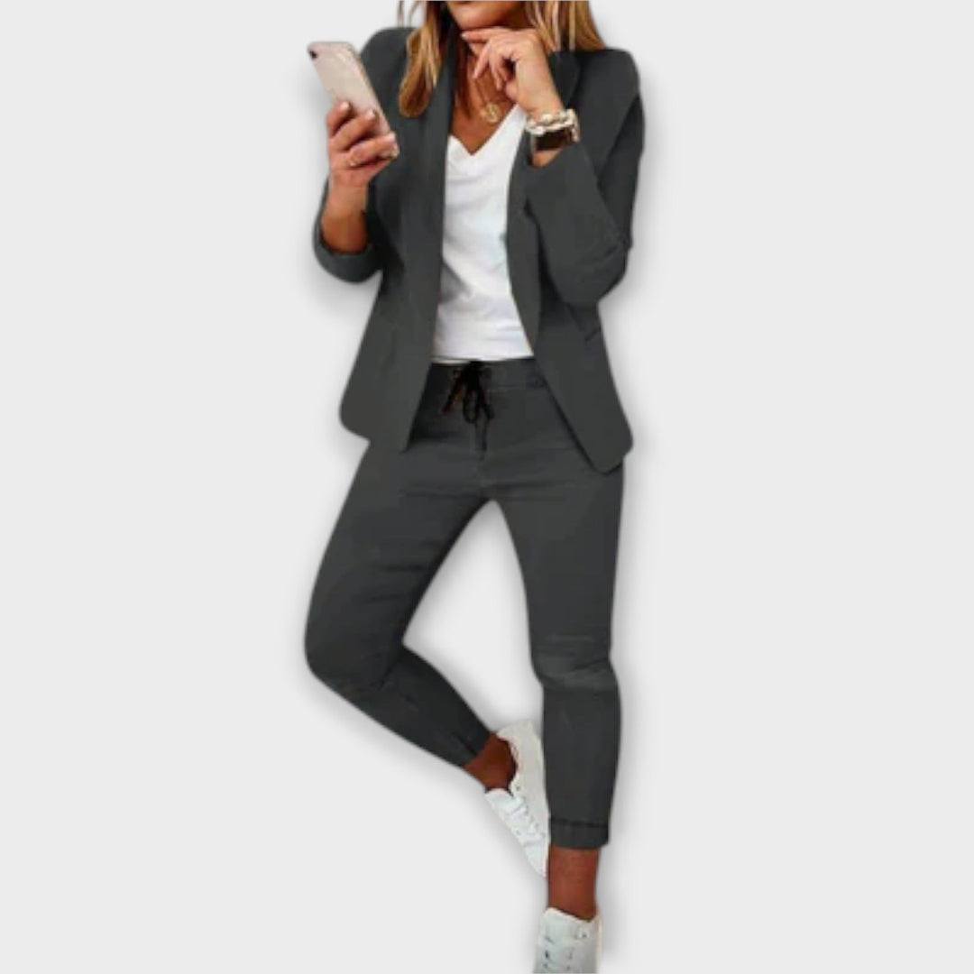 Sophia – Stilfuld og Komfortabel Blazer Sæt