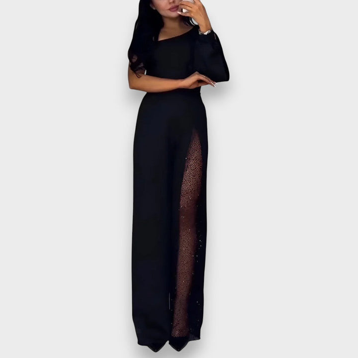 Yara | Moderne Jumpsuit med Bred Ben