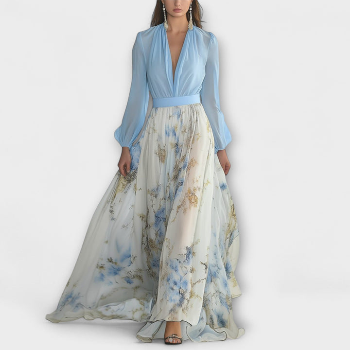 Harper - Sprudlende Floral Maxi Kjole