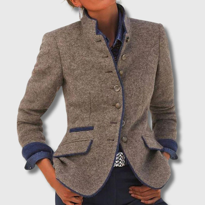 Coralie | Klassisk Uld Blazer