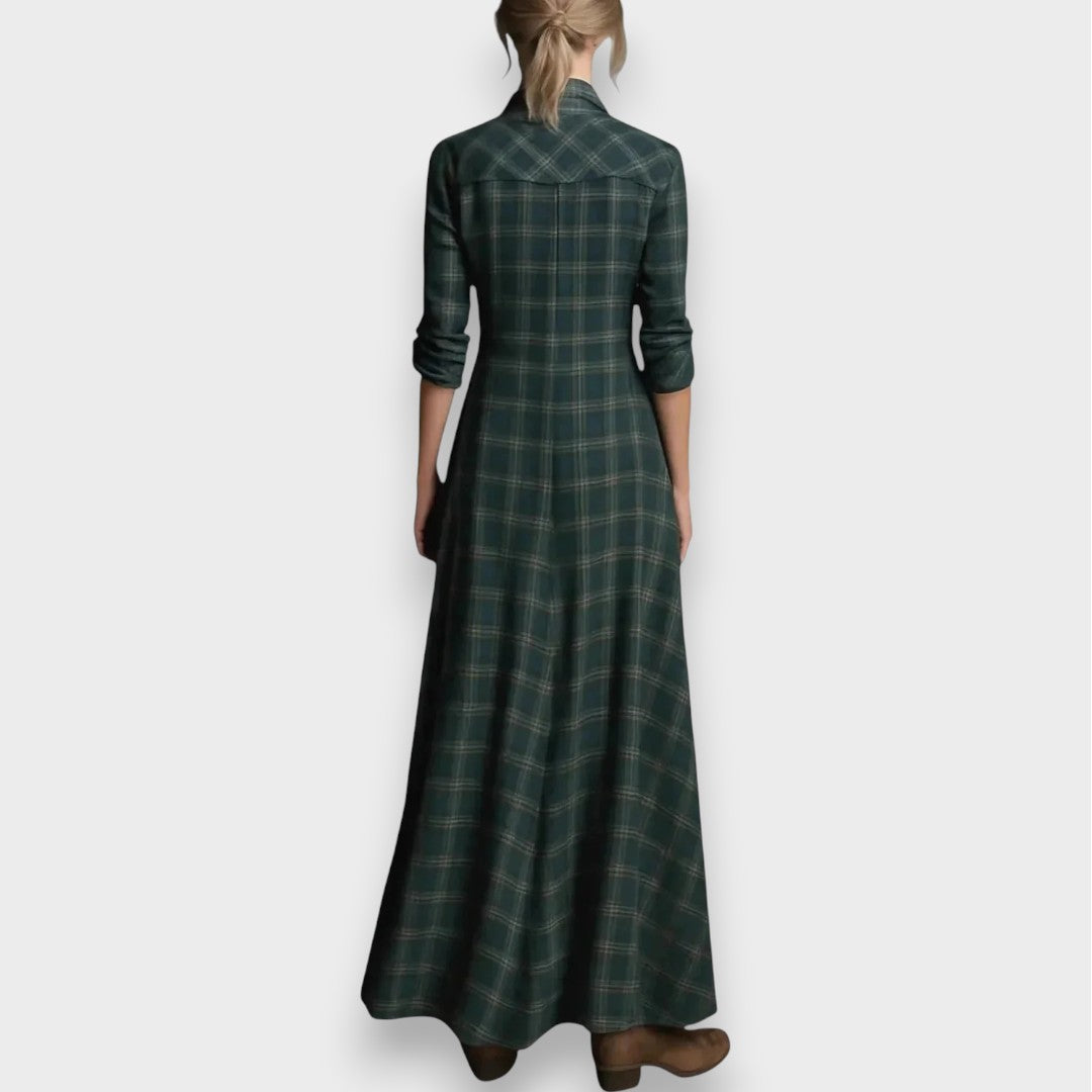 Sarah | Casual Check Dress