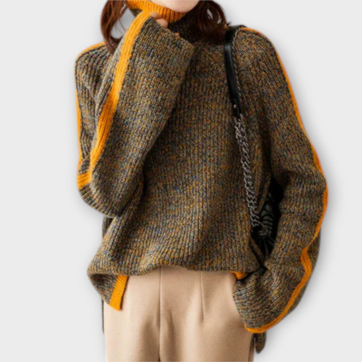 Breseis - Vintage Rullehals Sweater