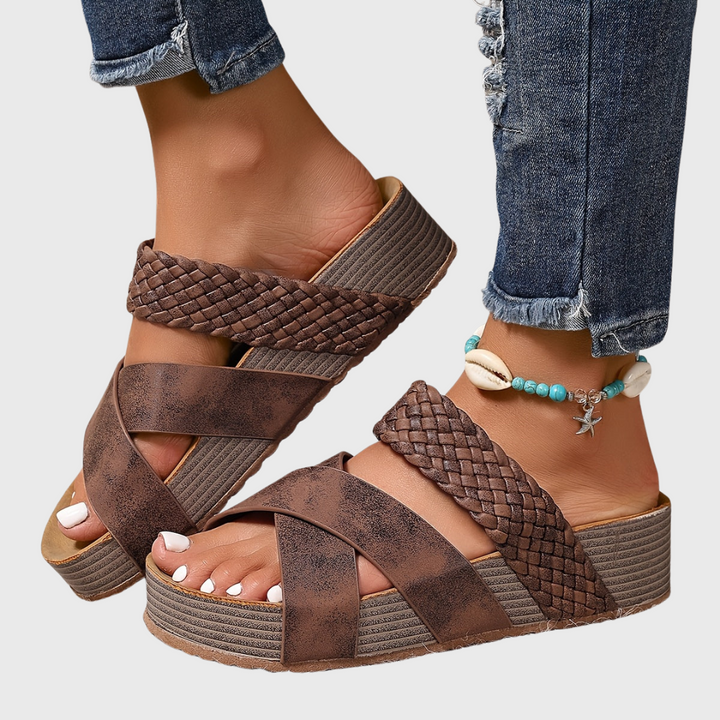 Lena - Orthopædisk Lædersandal
