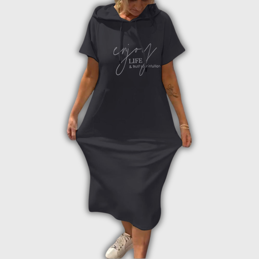 Saskia - Casual Hættedress