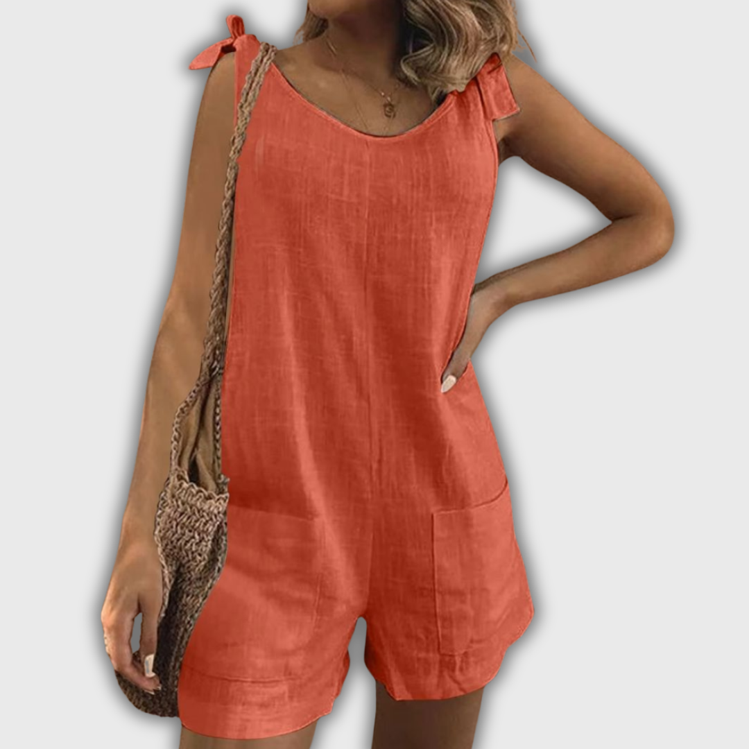 Emma – Ærmeløs Playsuit