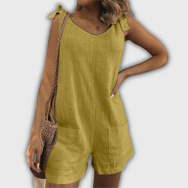 Emma – Ærmeløs Playsuit