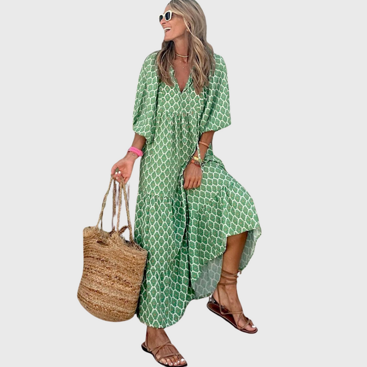 Fleur | Boho Maxi Kjole
