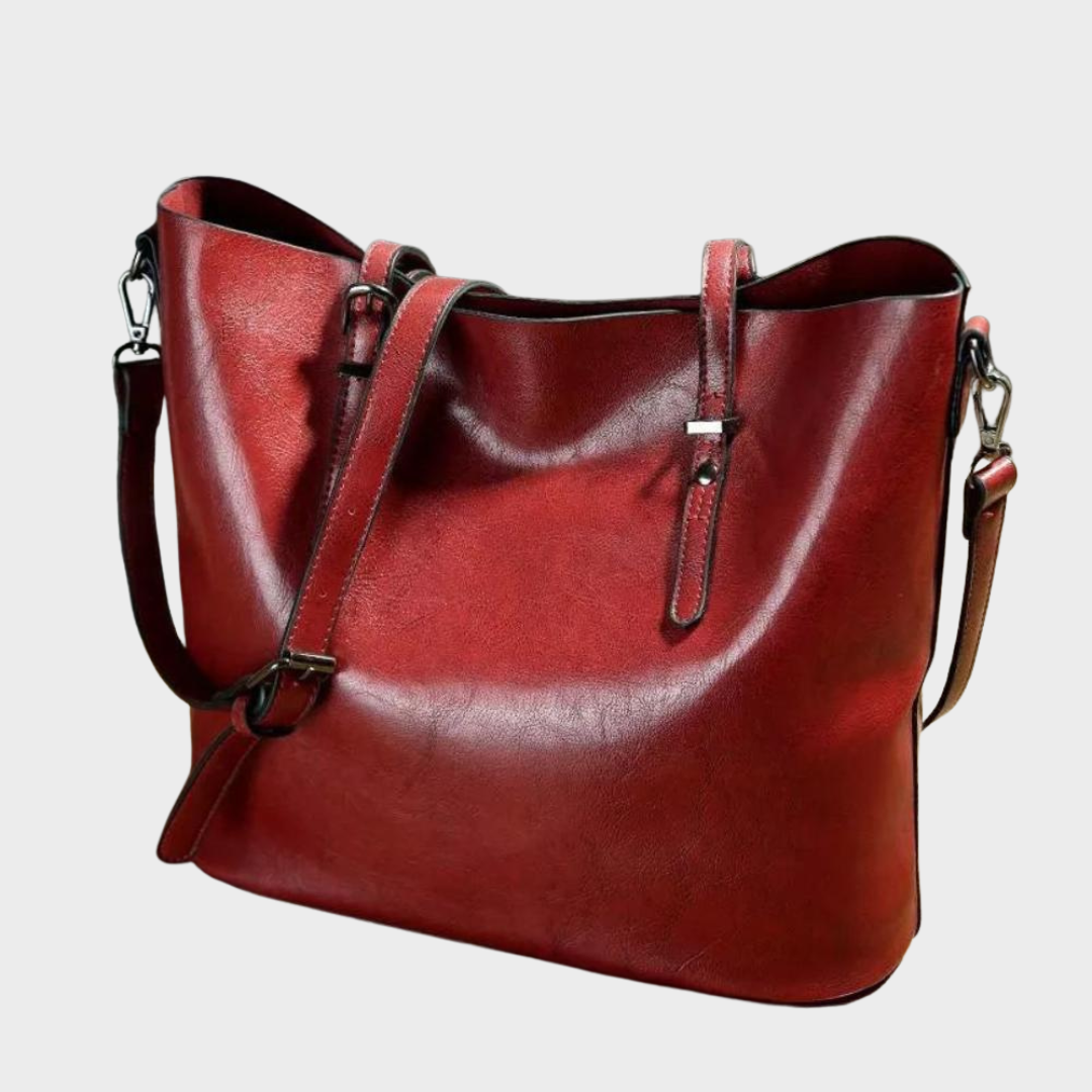 Nicole - Vintage Skuldertaske Tidsløs