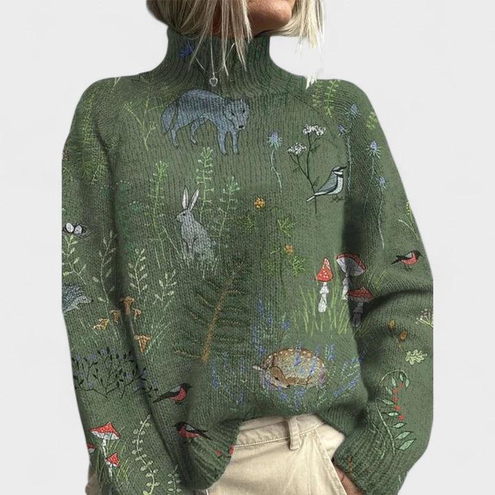 Pamela | Varmer og mere elegant rullehals jumper