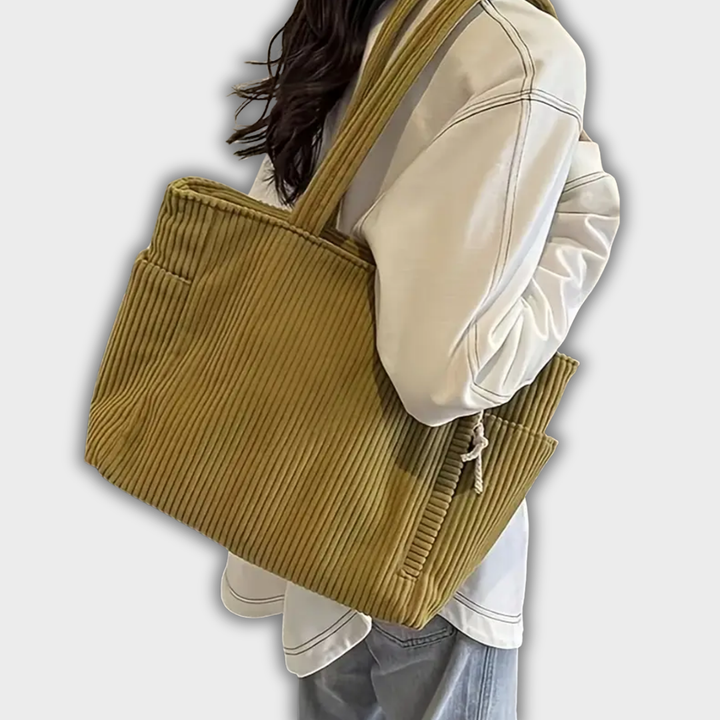 Tilda – Greb Taske med Snor Detalje