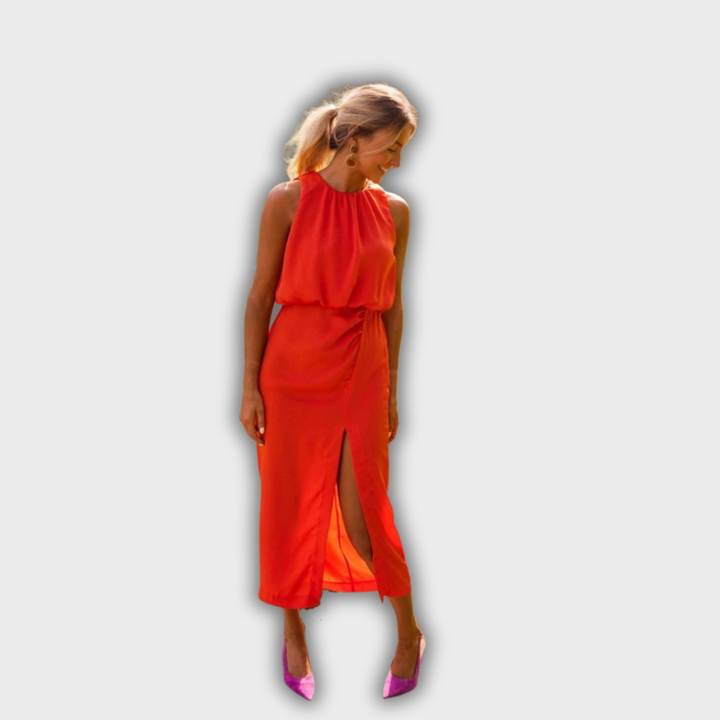 Lisa — Sommer Midi Kjole