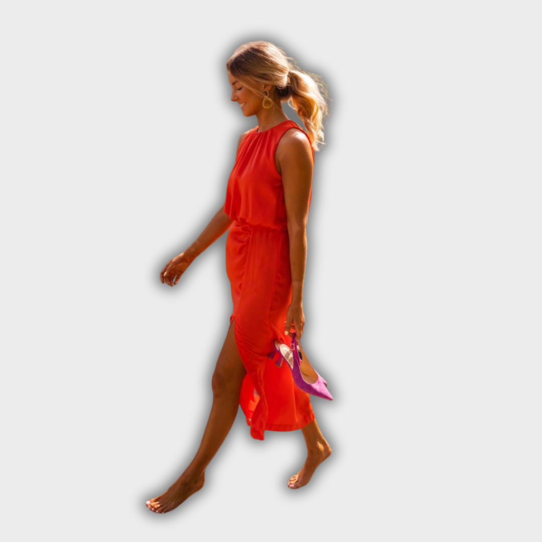 Lisa — Sommer Midi Kjole