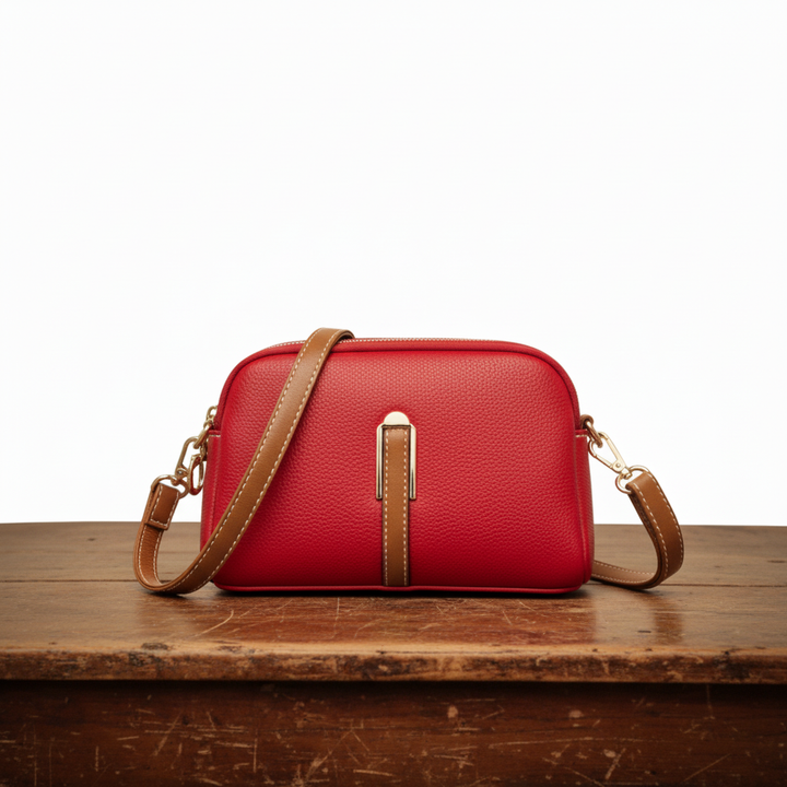 Mila Læder Crossbody Taske