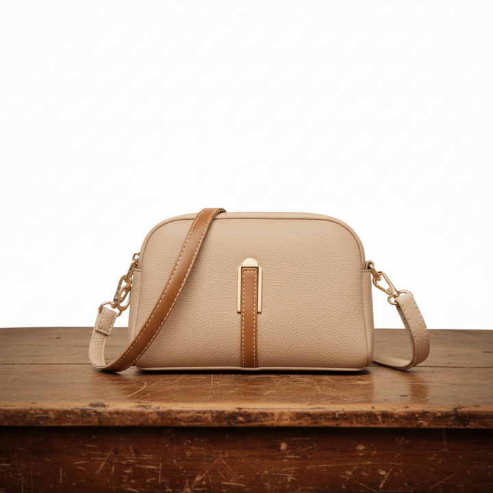Mila Læder Crossbody Taske