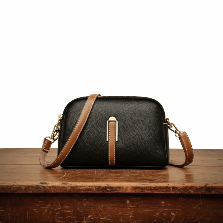 Mila Læder Crossbody Taske