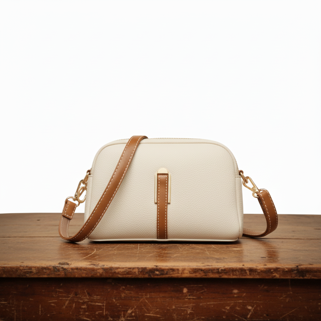 Mila Læder Crossbody Taske