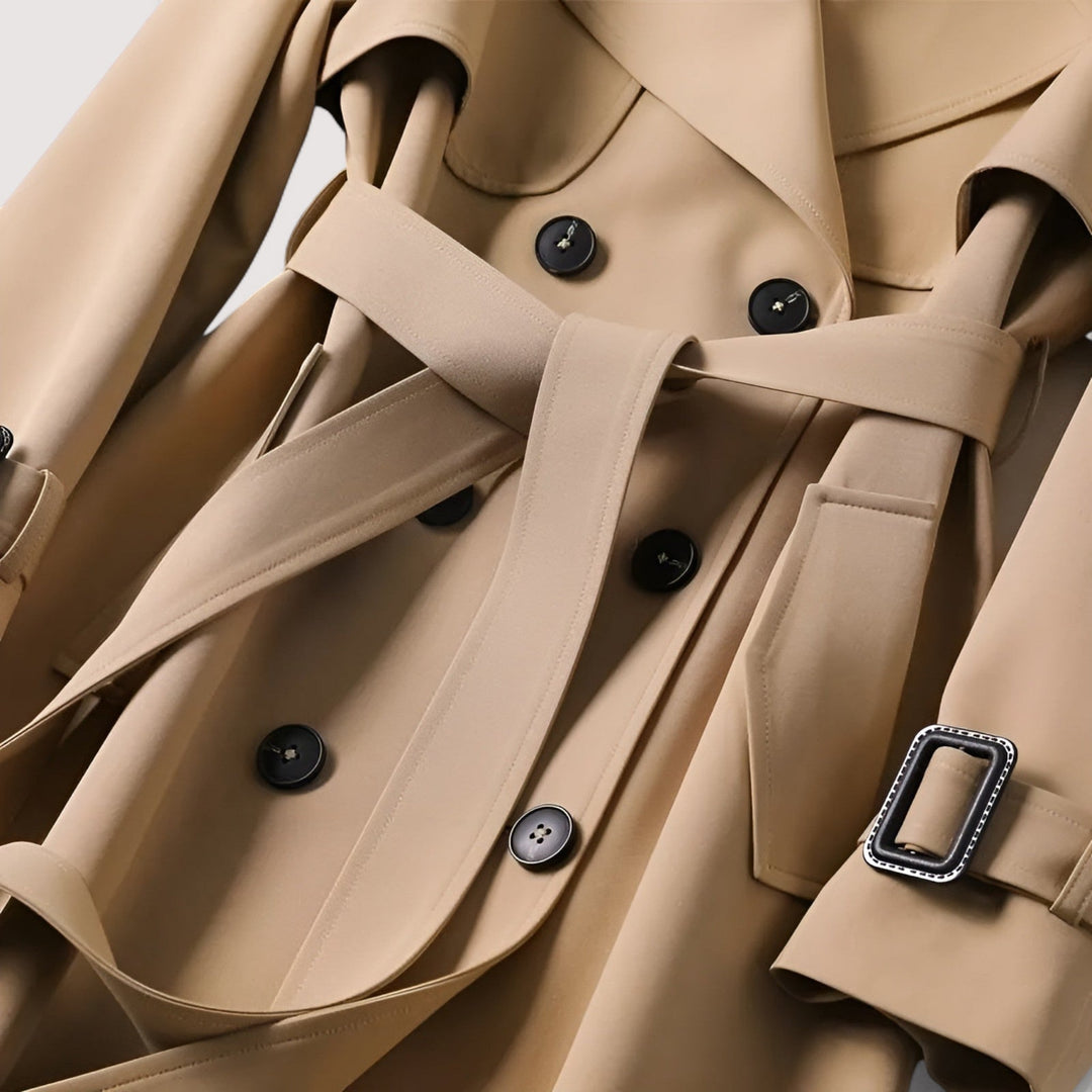 Juna | Stilfuld Elegant Trench Coat