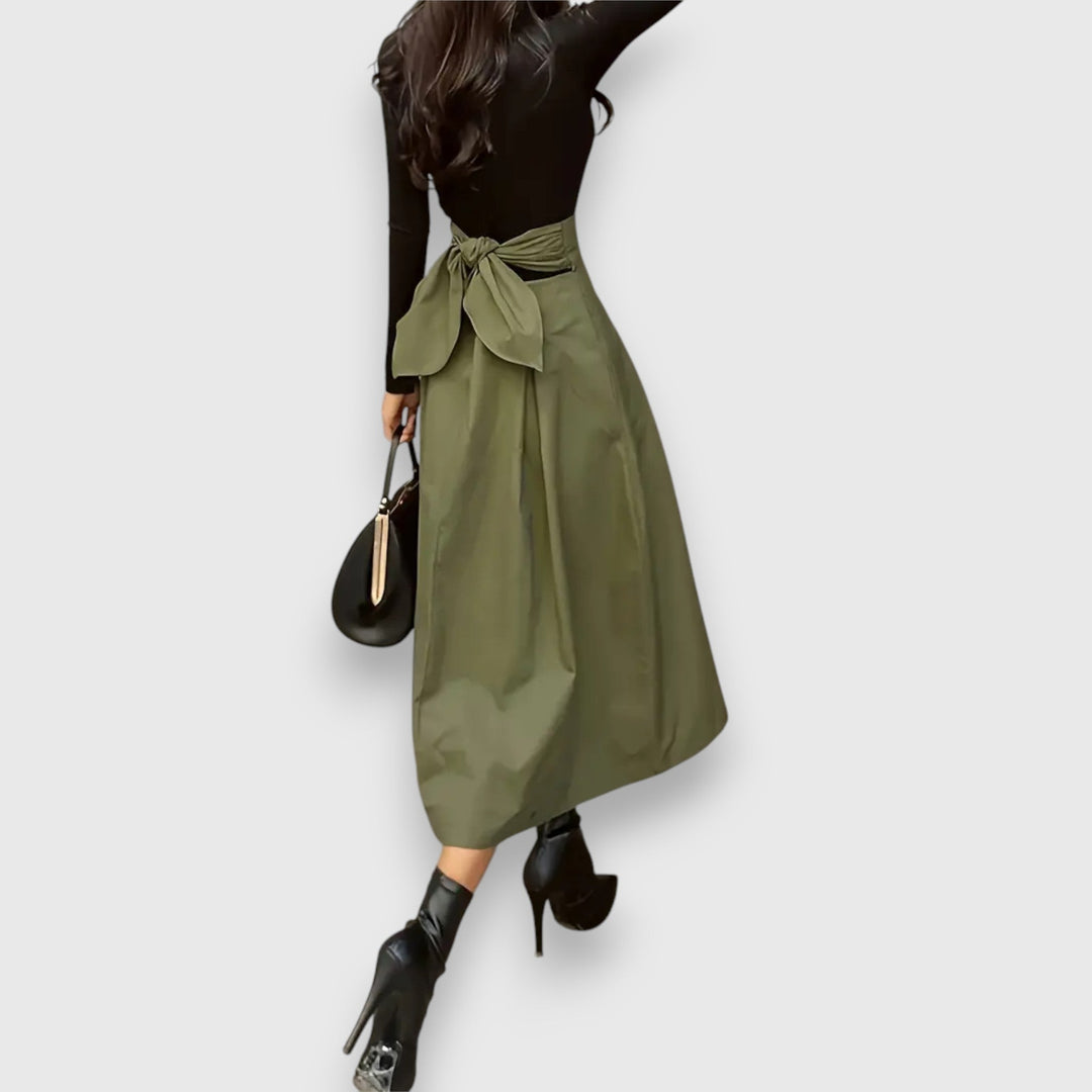Elina – Elegant Midi Skørt