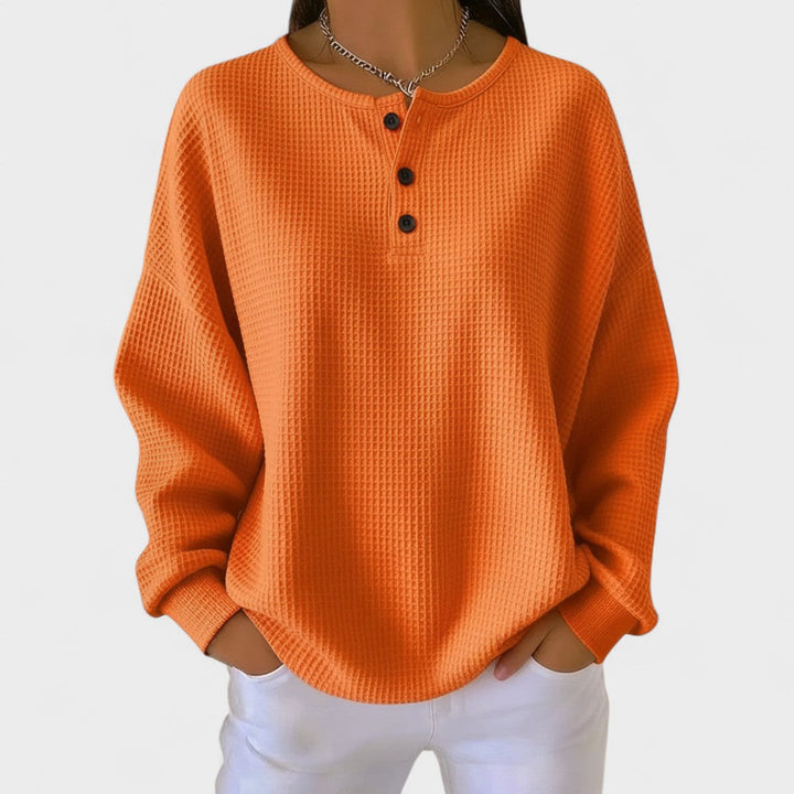 Piper | Hyggelig Vaffelstrikket Henley