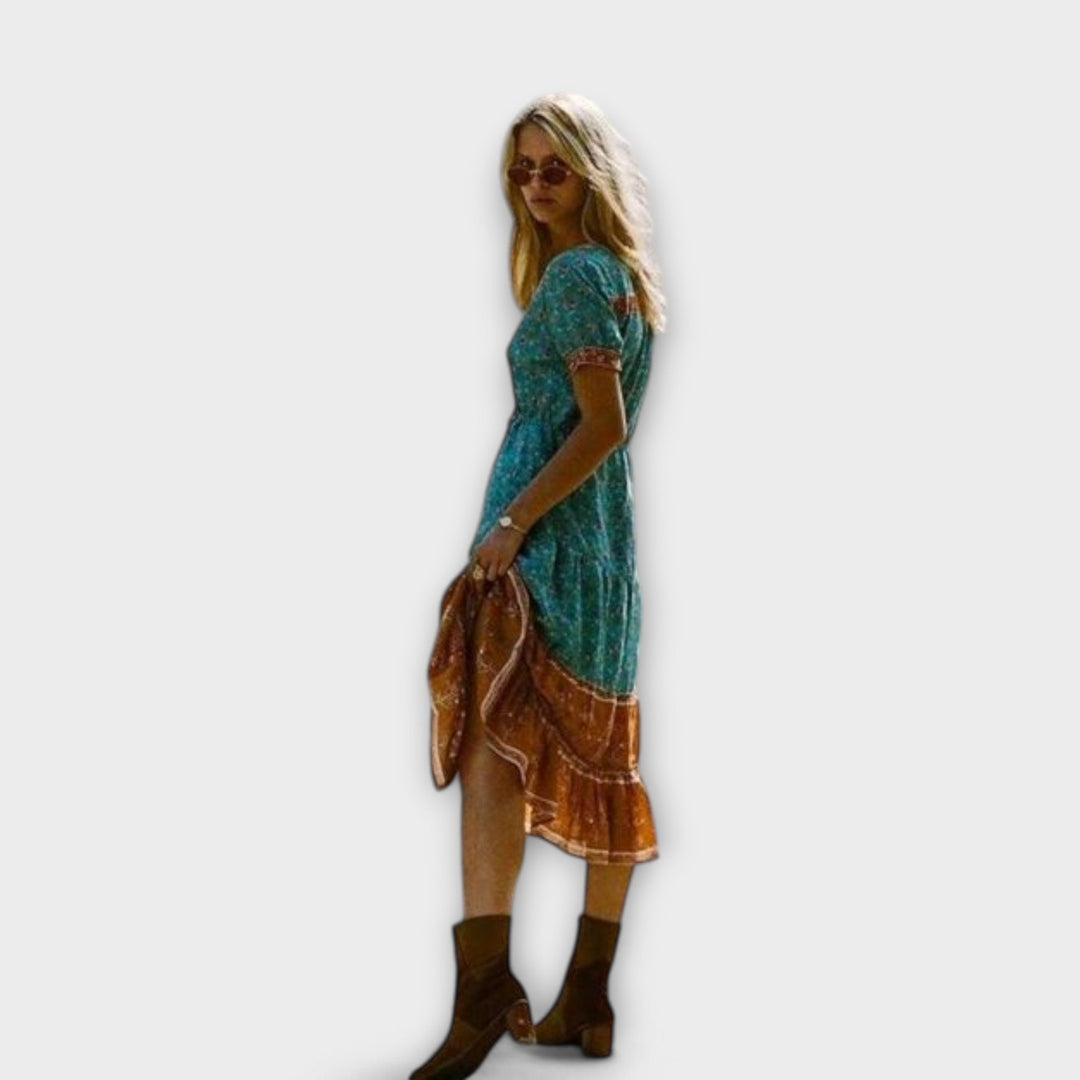 Ranya - Boho Midi Kjoler