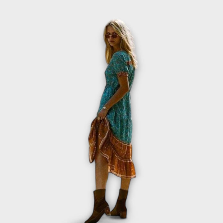 Ranya - Boho Midi Kjoler