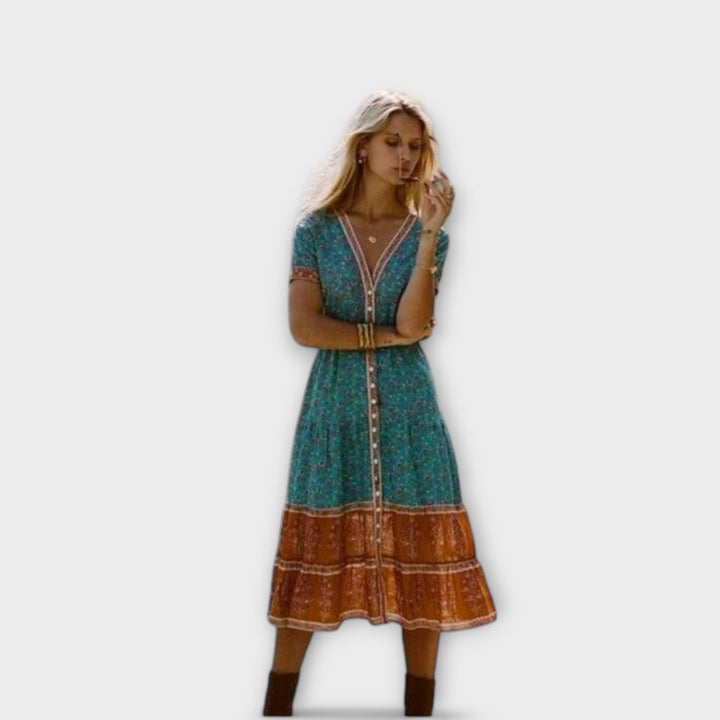 Ranya - Boho Midi Kjoler