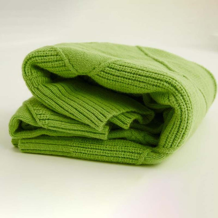 Remmy | Struktureret Rullehals Sweater i Strik