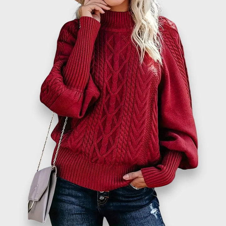 Tinsley | Casual Langærmet Strikket Sweater