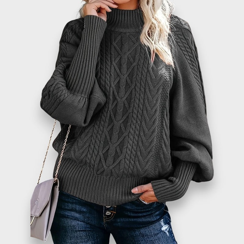 Tinsley | Casual Langærmet Strikket Sweater