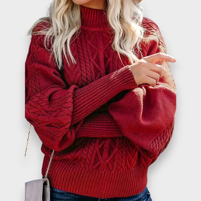 Tinsley | Casual Langærmet Strikket Sweater