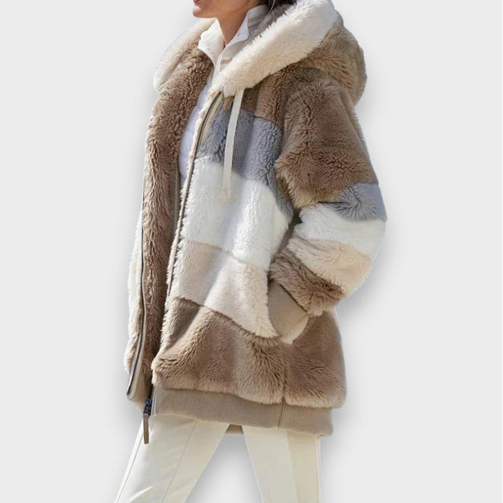 Harper | Vinterjakke med hætte og lynlås