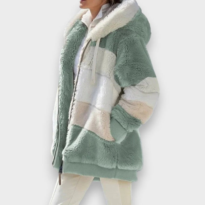 Harper | Vinterjakke med hætte og lynlås