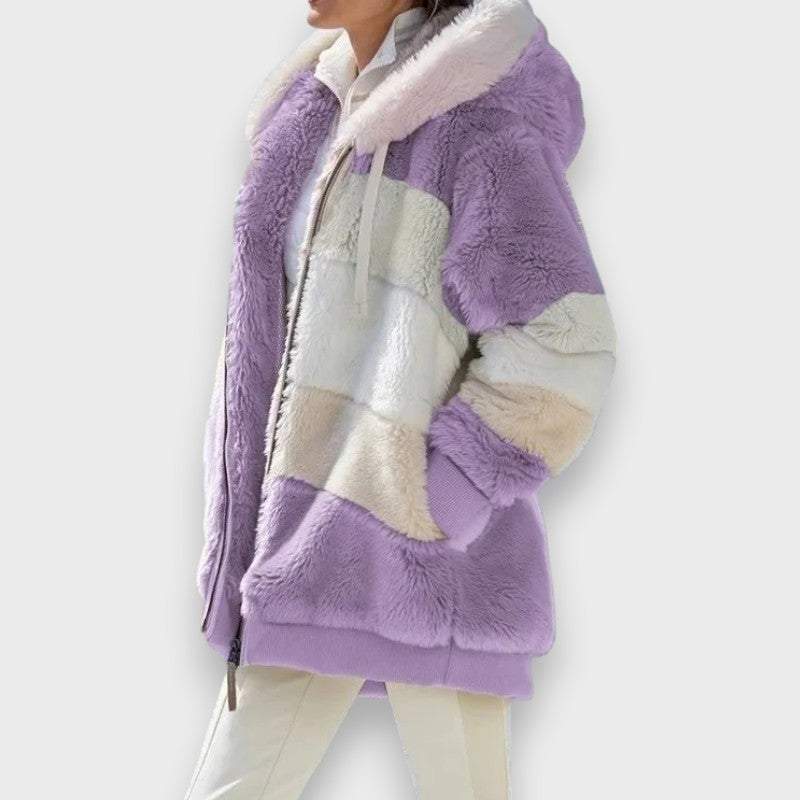 Harper | Vinterjakke med hætte og lynlås