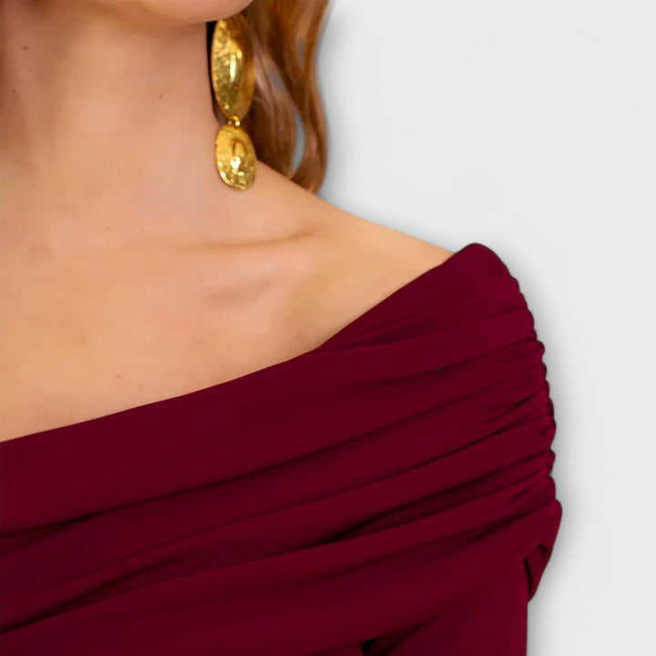 Fiona – Elegant Én-Skulder Jumpsuit