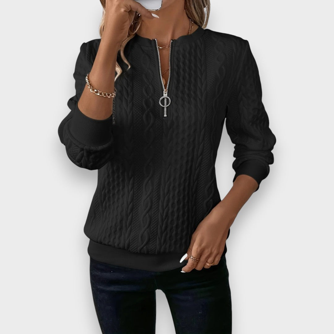 Georgia | Stilfuld Strik Sweater