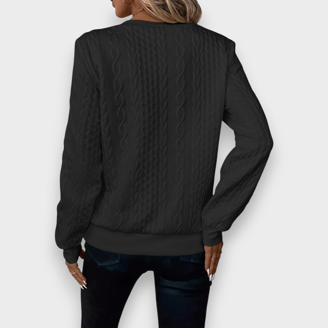 Georgia | Stilfuld Strik Sweater