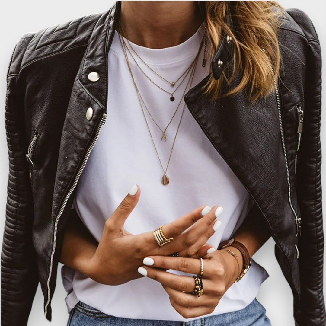 Santana | Elegant Læderjakke