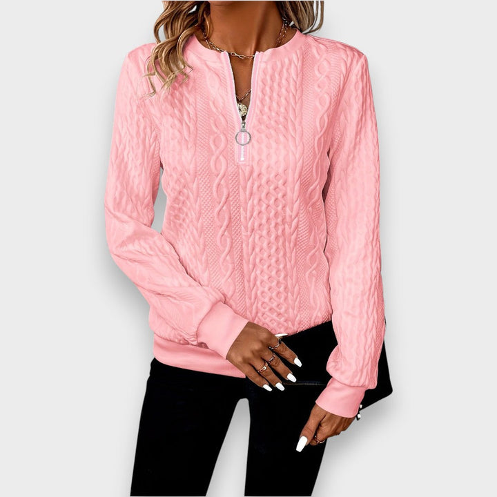 Georgia | Stilfuld Strik Sweater