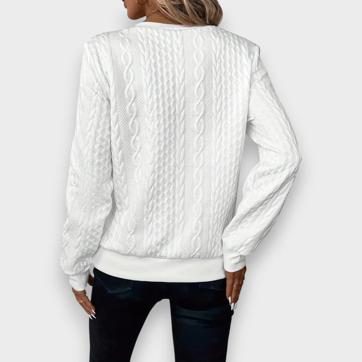 Georgia | Stilfuld Strik Sweater