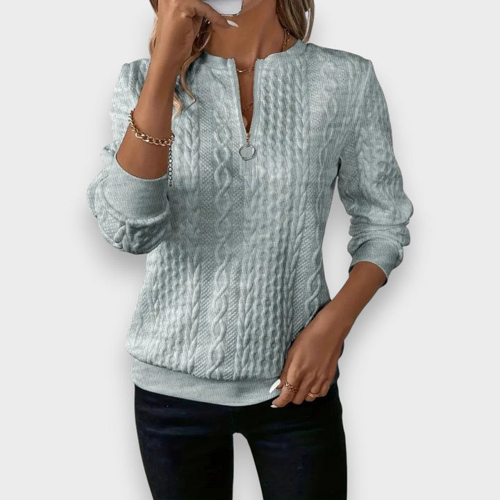 Georgia | Stilfuld Strik Sweater